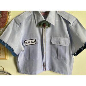 80's vintage welcome friends country kitsch extra long bolo tie